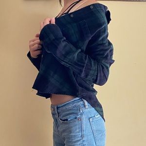 Abercrombie & Fitch Plaid Flannel